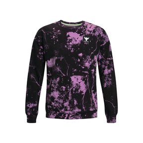 Polerón Project Rock Rival Fleece Disrupt Printed Crew para hombre