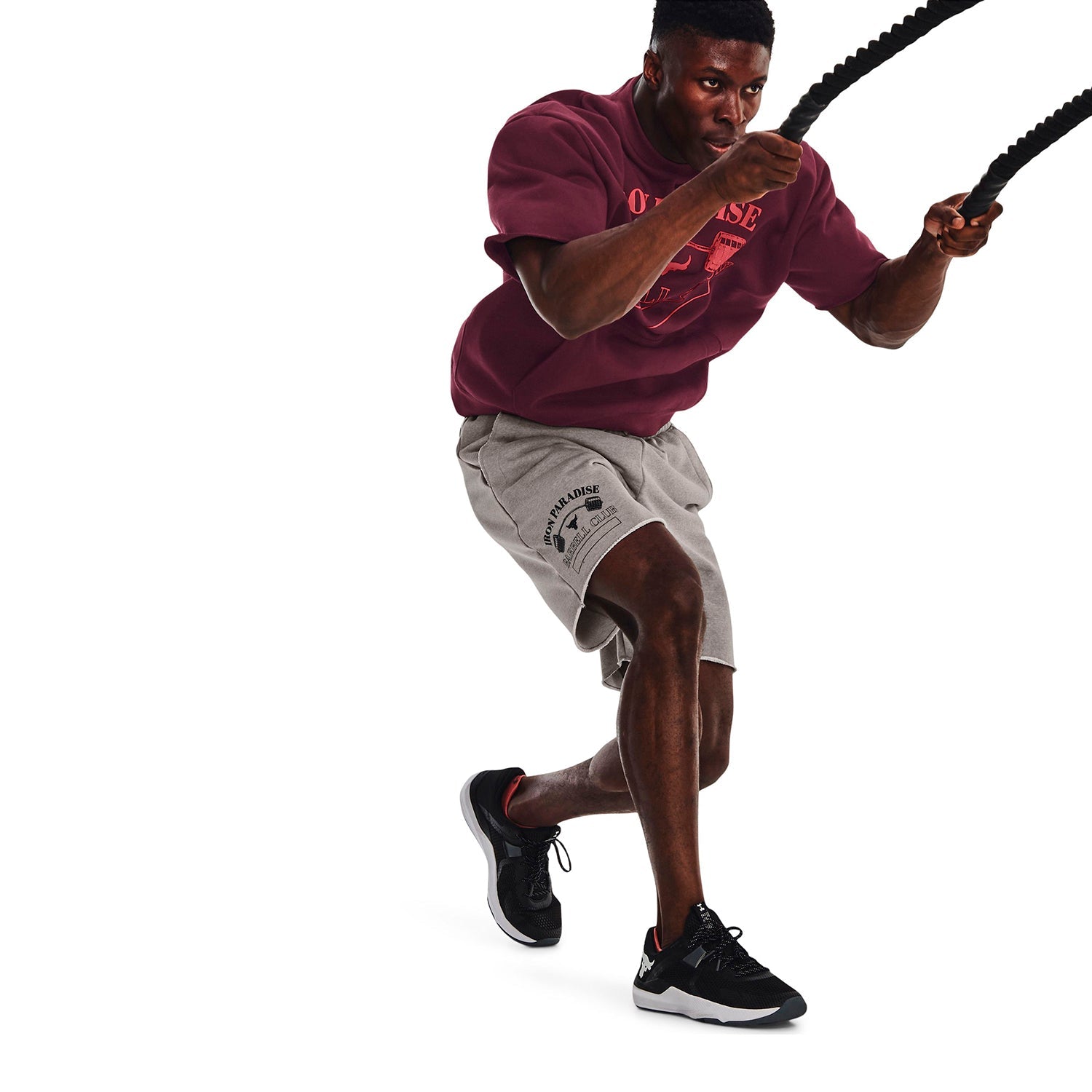 Short Project Rock Home Gym Heavyweight Terry para hombre