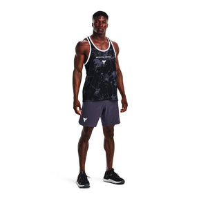 Polera sin mangas Project Rock Printed Mesh para hombre