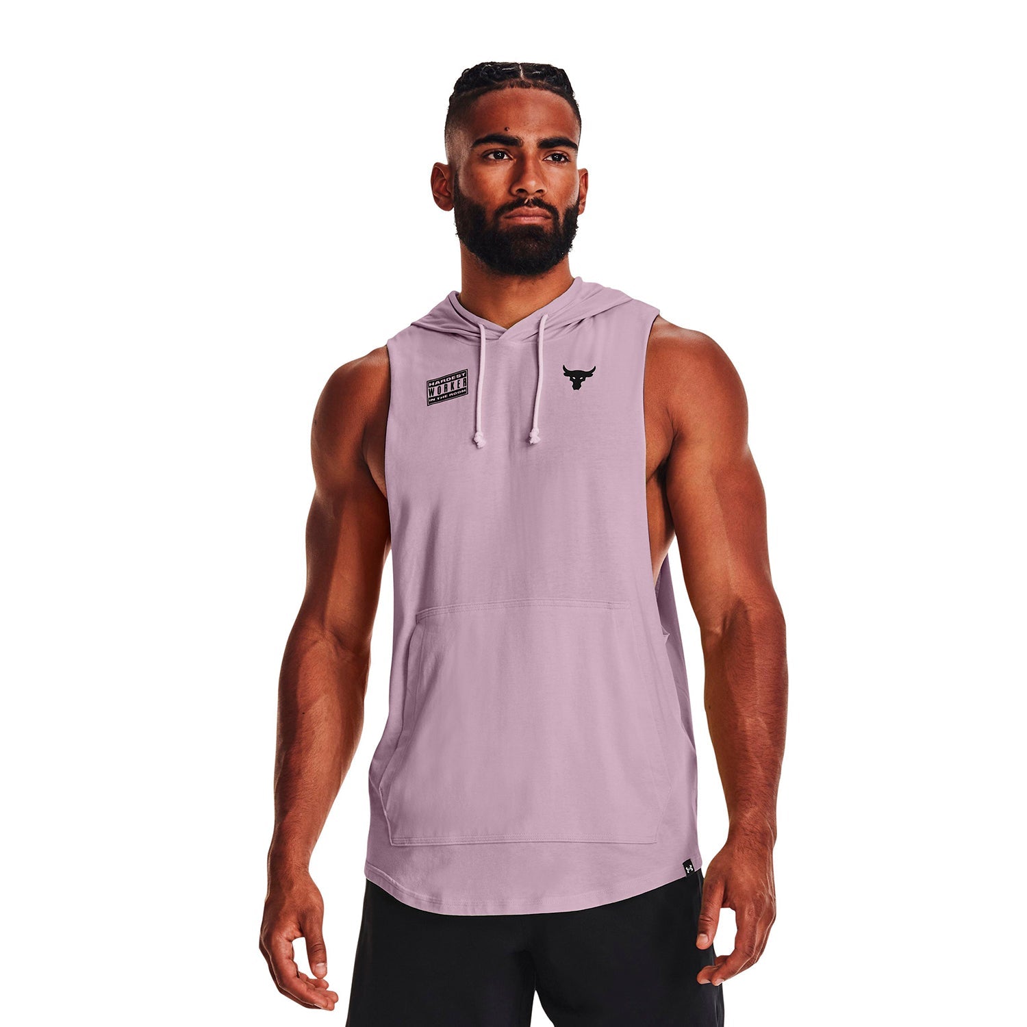 Polera sin mangas Project Rock Show Your Work para hombre