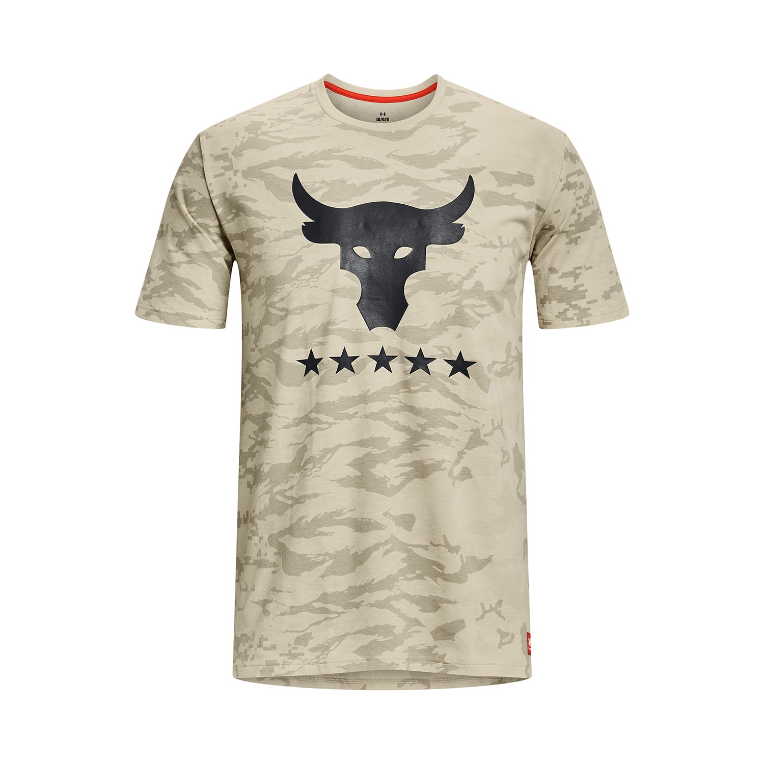 Polera Project Rock Veterans Day Show Camo para hombre