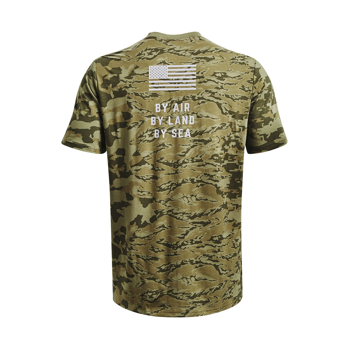 Polera Project Rock Veterans Day Show Camo para hombre