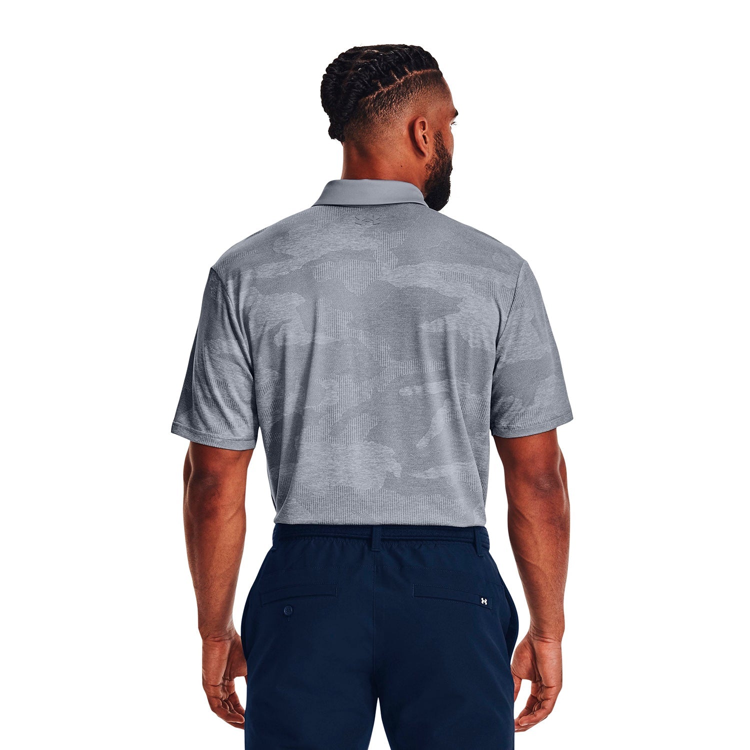 Polera Polo UA Playoff 2.0 Jacquard para hombre