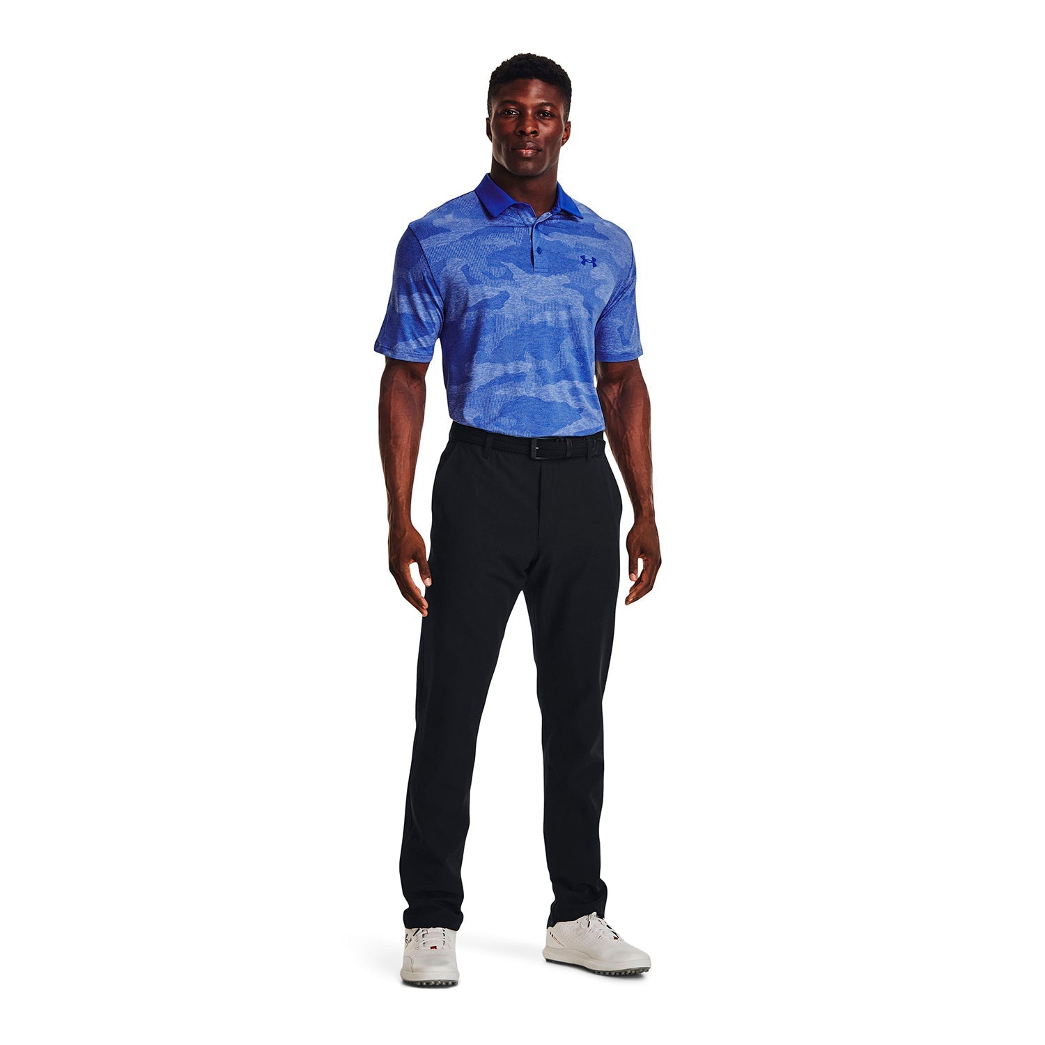 Polera Polo UA Playoff 2.0 Jacquard para hombre