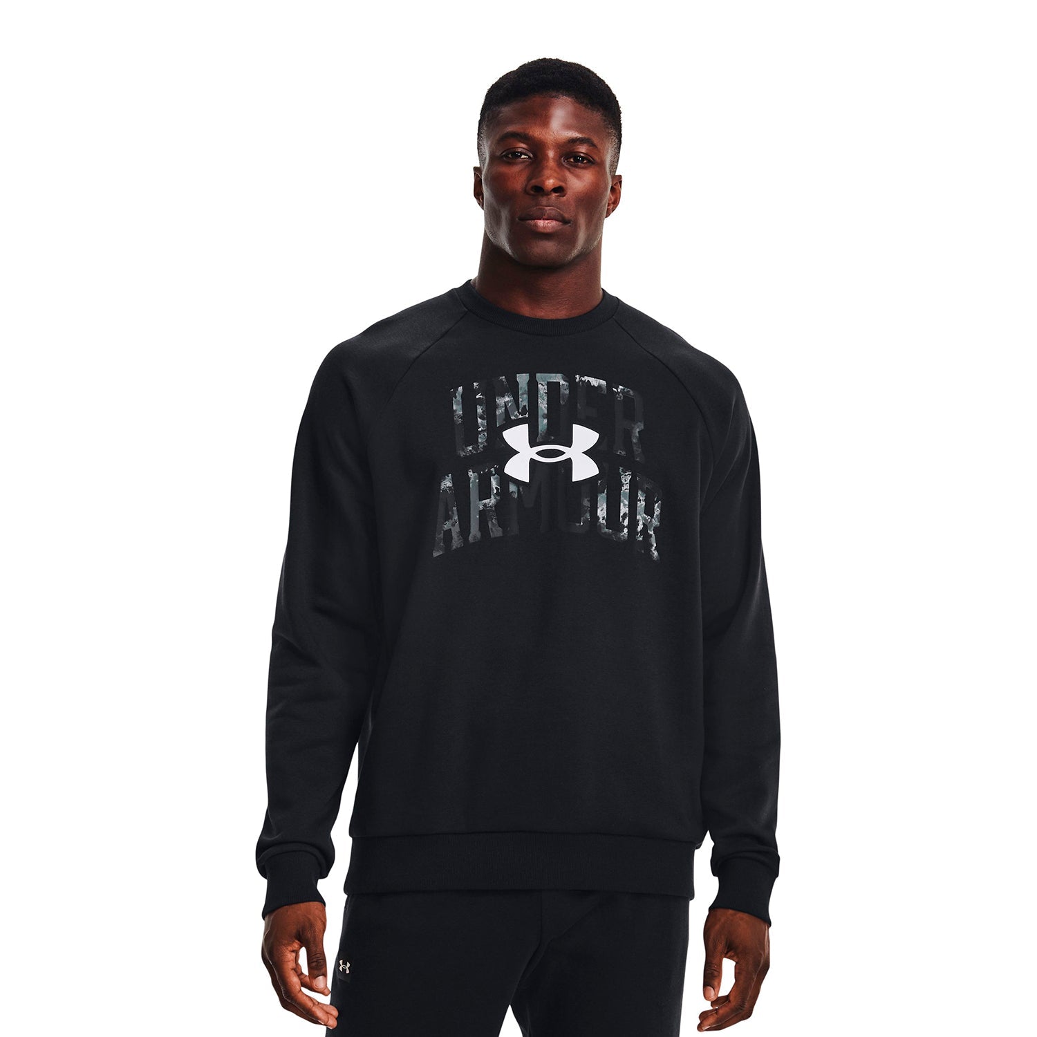 Polerón UA Rival Fleece Wordmark Dye para hombre