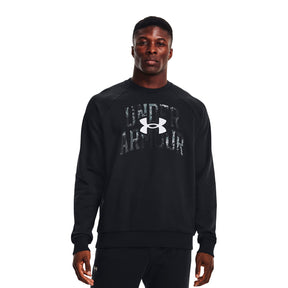 Polerón UA Rival Fleece Wordmark Dye para hombre