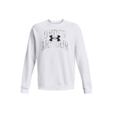 Polerón UA Rival Fleece Wordmark Dye para hombre