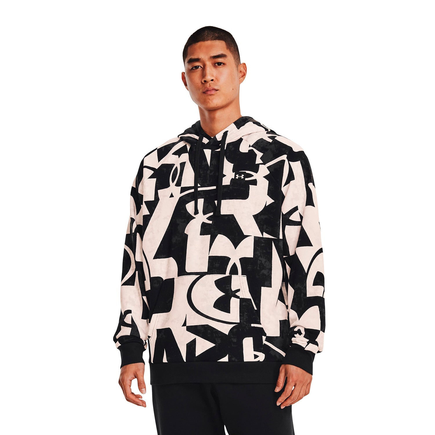 Polerón UA Rival Fleece Macro Branded para hombre