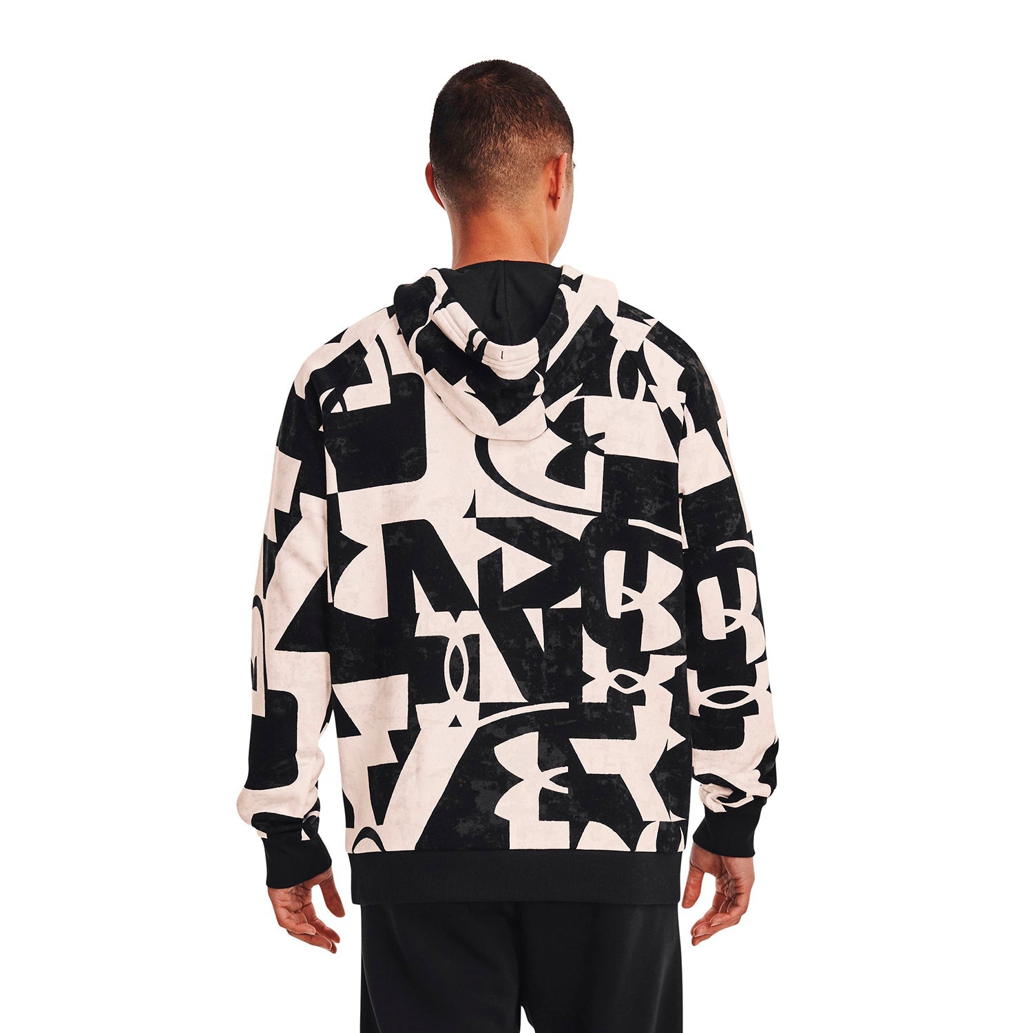 Polerón UA Rival Fleece Macro Branded para hombre