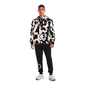 Polerón UA Rival Fleece Macro Branded para hombre