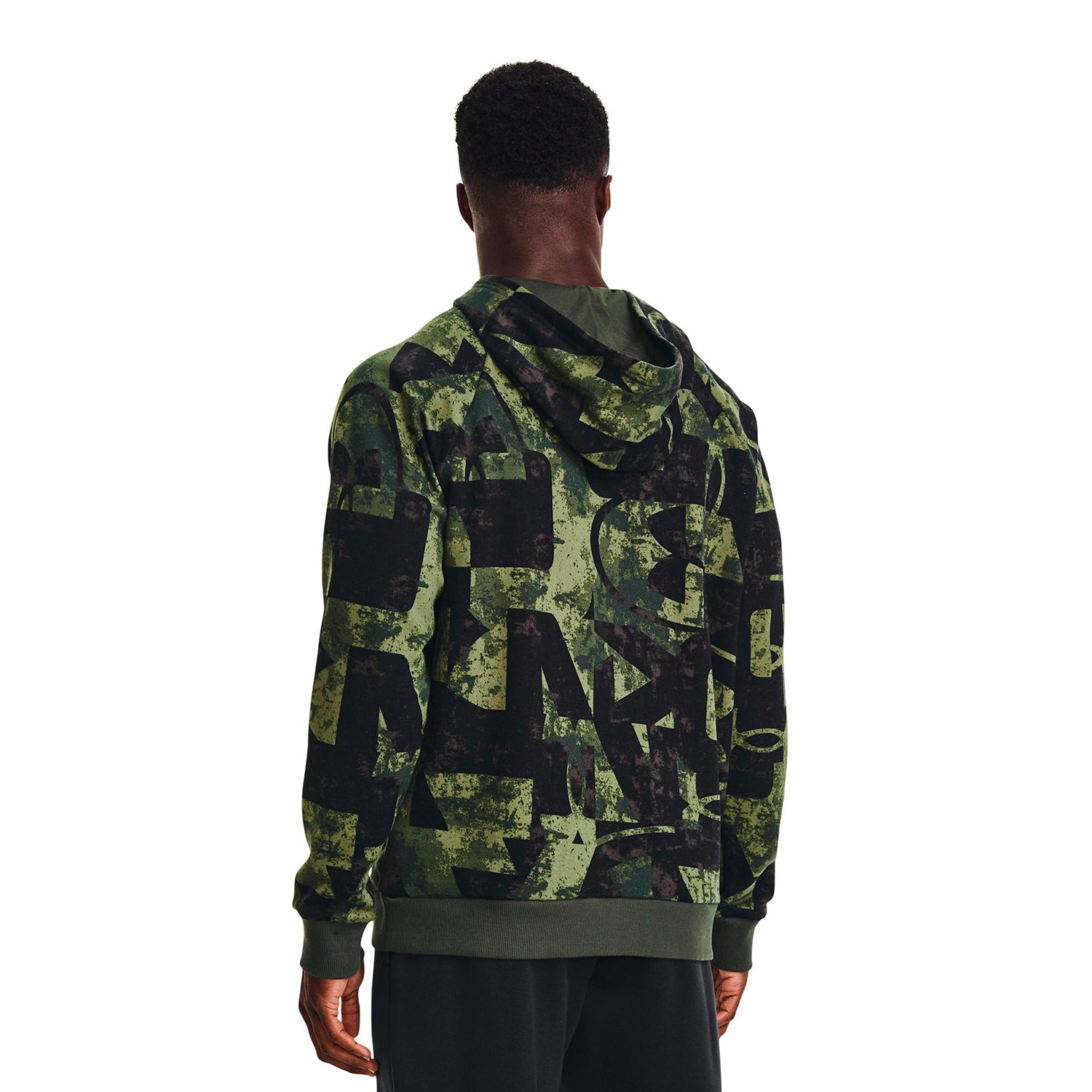 Polerón UA Rival Fleece Macro Branded para hombre