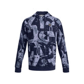 Polerón UA Rival Fleece Macro Branded para hombre