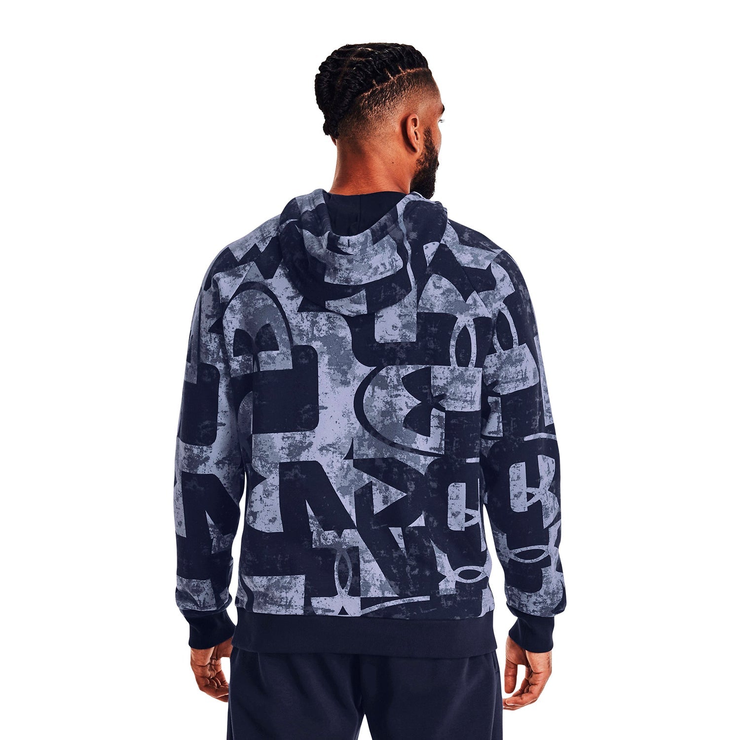 Polerón UA Rival Fleece Macro Branded para hombre