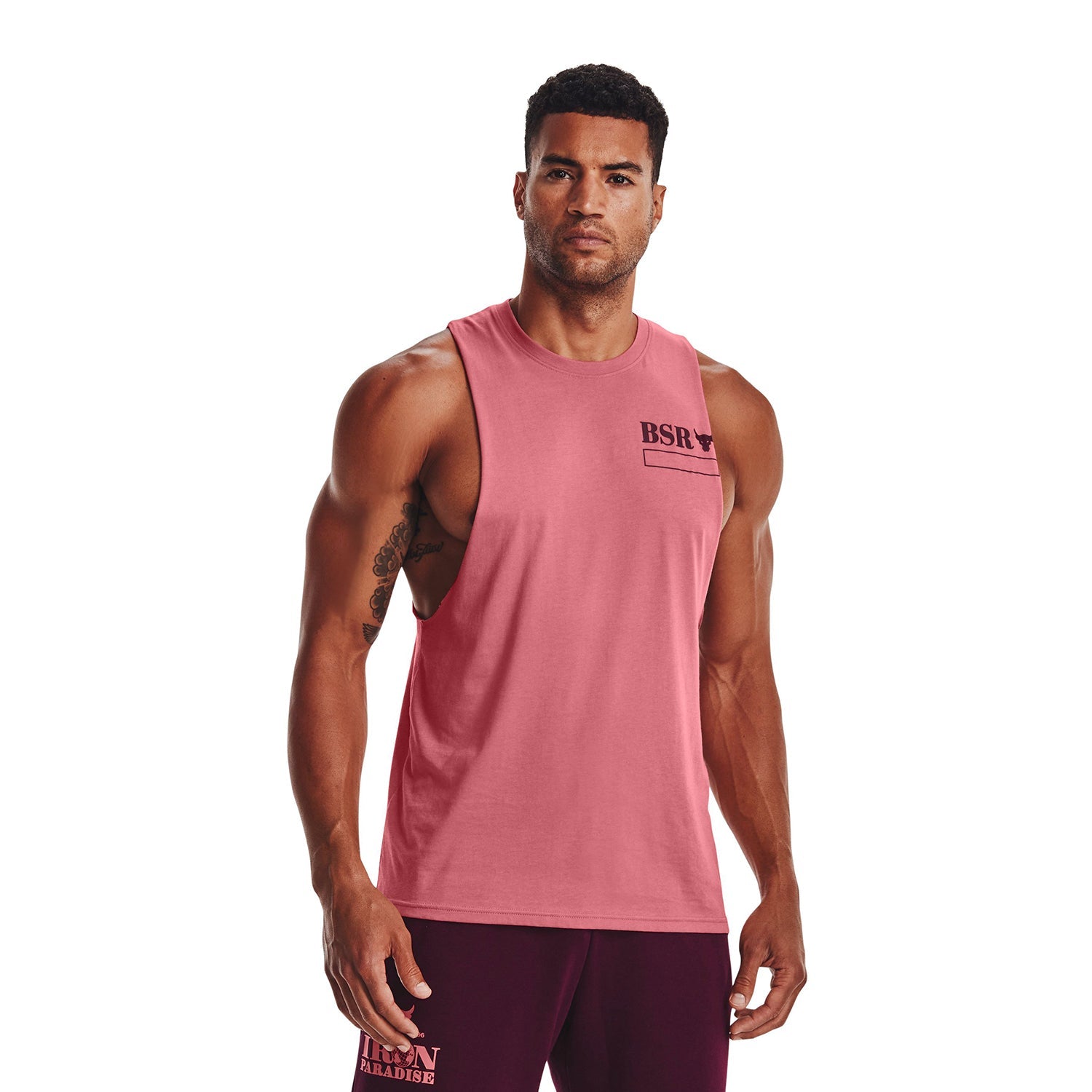 Polera sin mangas Project Rock BSR para hombre