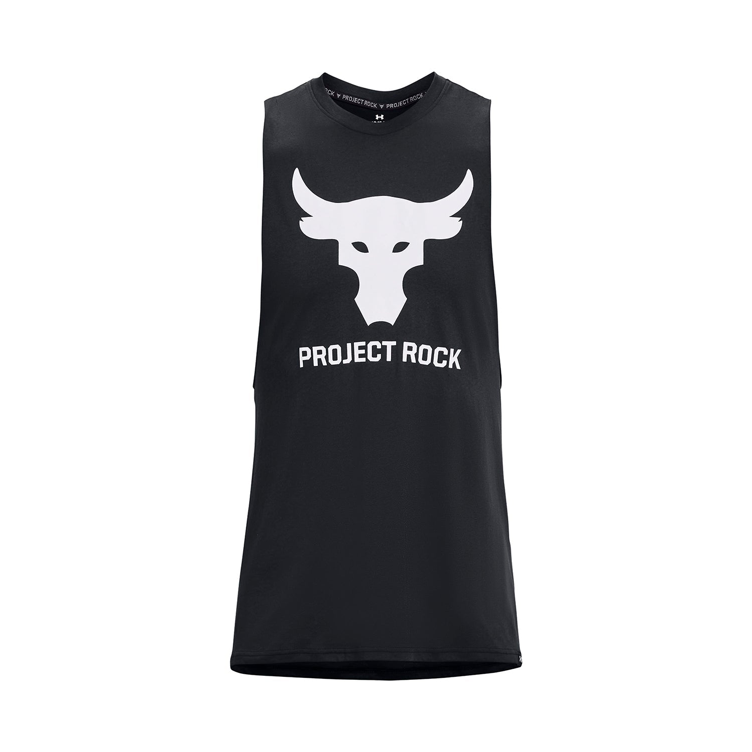 Polera sin mangas Project Rock Brahma Bull para hombre Under Armour