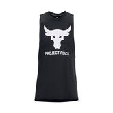 Polera sin mangas Project Rock Brahma Bull para hombre Under Armour