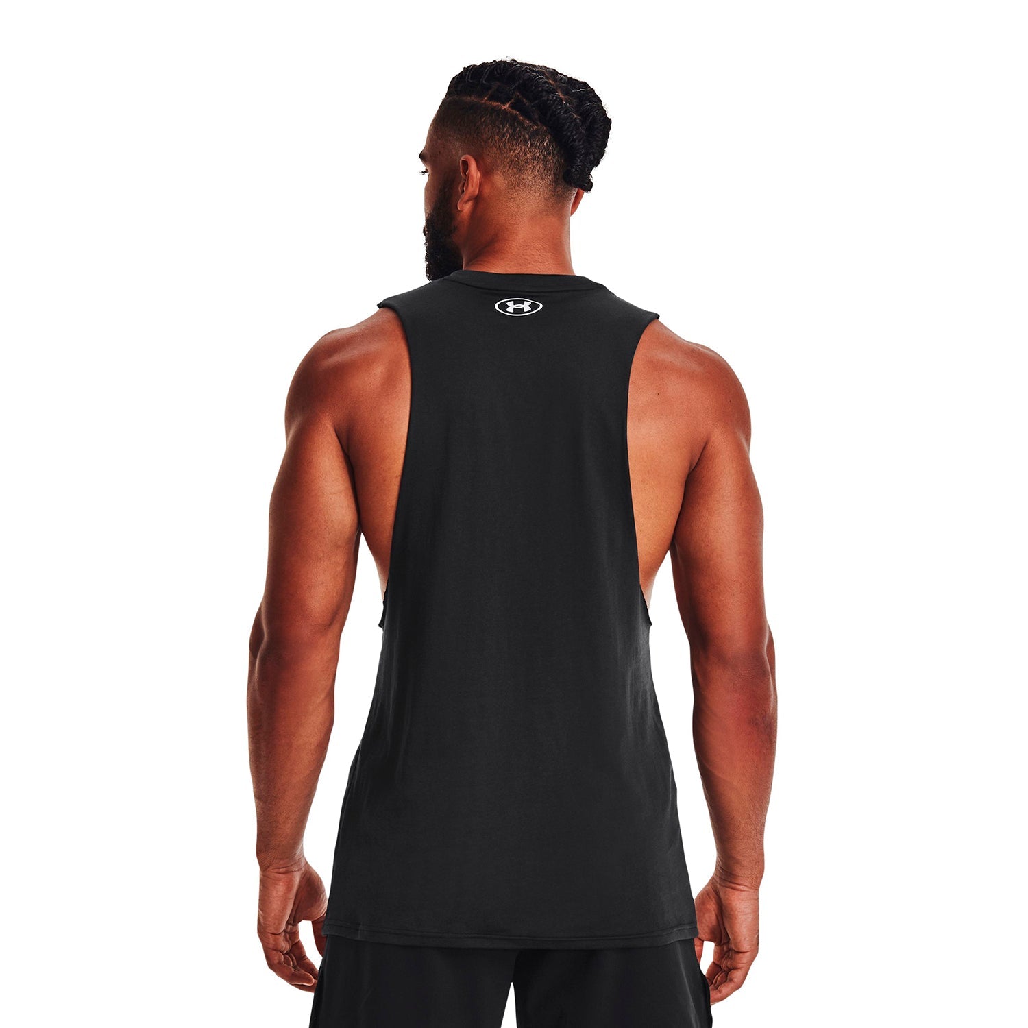 Polera sin mangas Project Rock Brahma Bull para hombre Under Armour