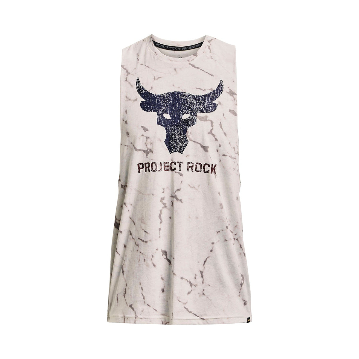 Polera sin mangas Project Rock Brahma Bull para hombre Under Armour