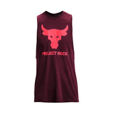 Polera sin mangas Project Rock Brahma Bull para hombre Under Armour