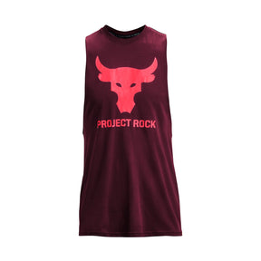 Polera sin mangas Project Rock Brahma Bull para hombre Under Armour