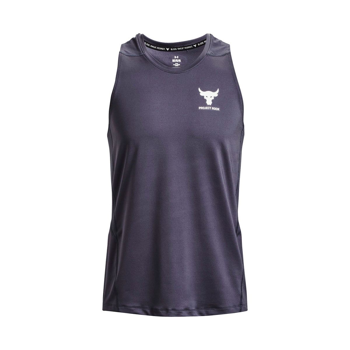 Polera sin mangas Project Rock ArmourPrint Fitted para hombre