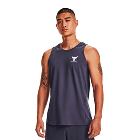 Polera sin mangas Project Rock ArmourPrint Fitted para hombre