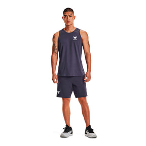 Polera sin mangas Project Rock ArmourPrint Fitted para hombre