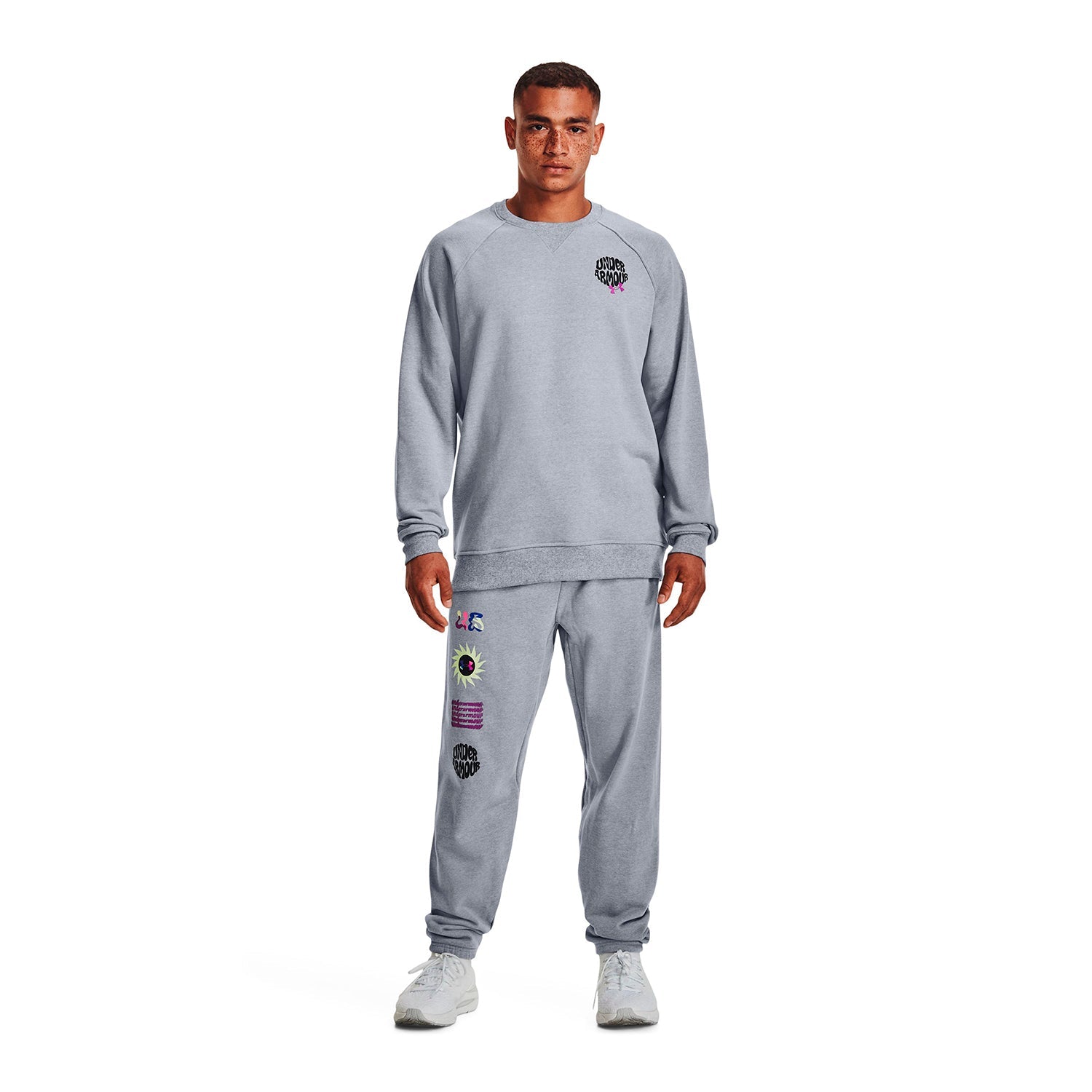 Polerón UA Elevated Terry Crew para hombre