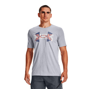 Polera manga corta UA Training Overlay para hombre