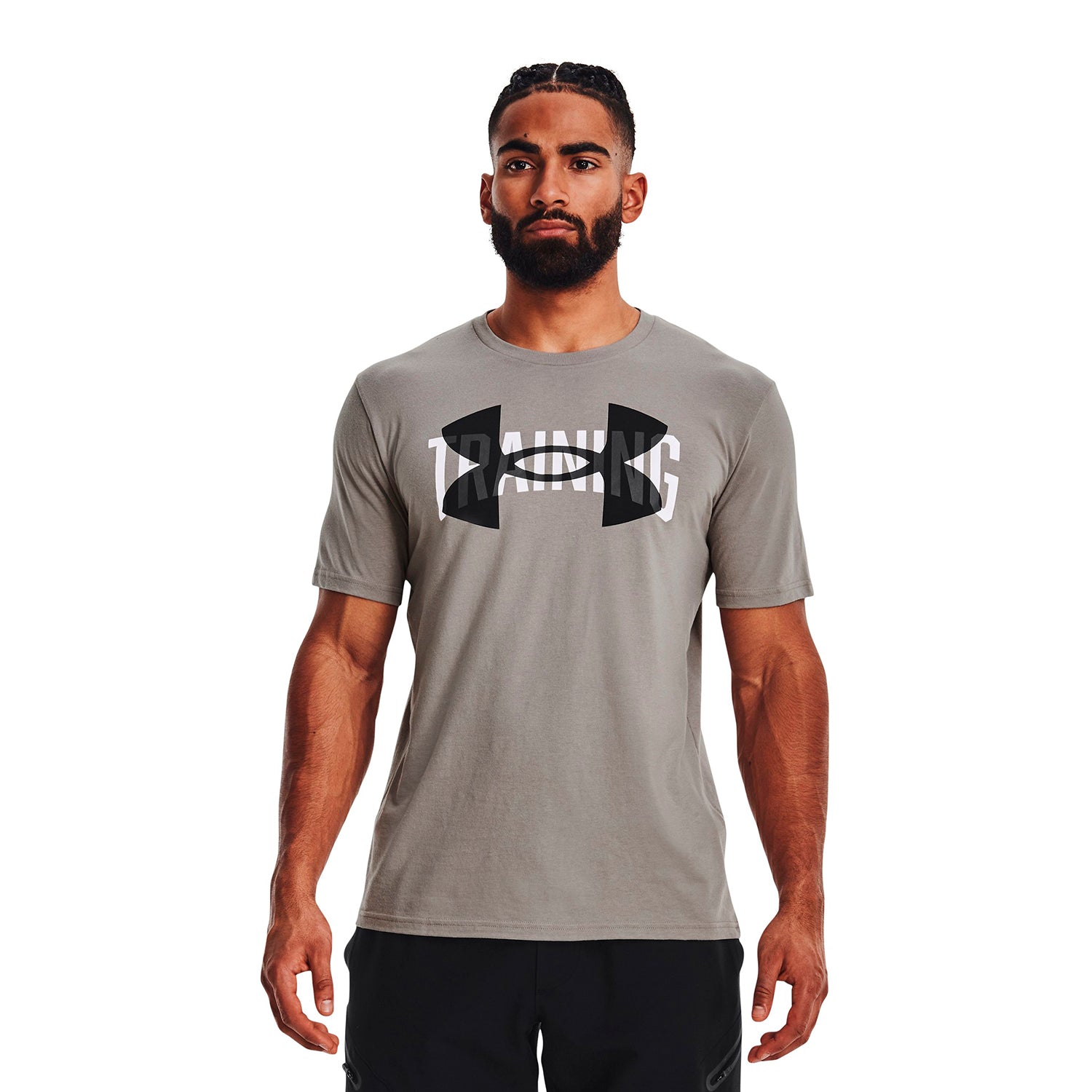 Polera manga corta UA Training Overlay para hombre