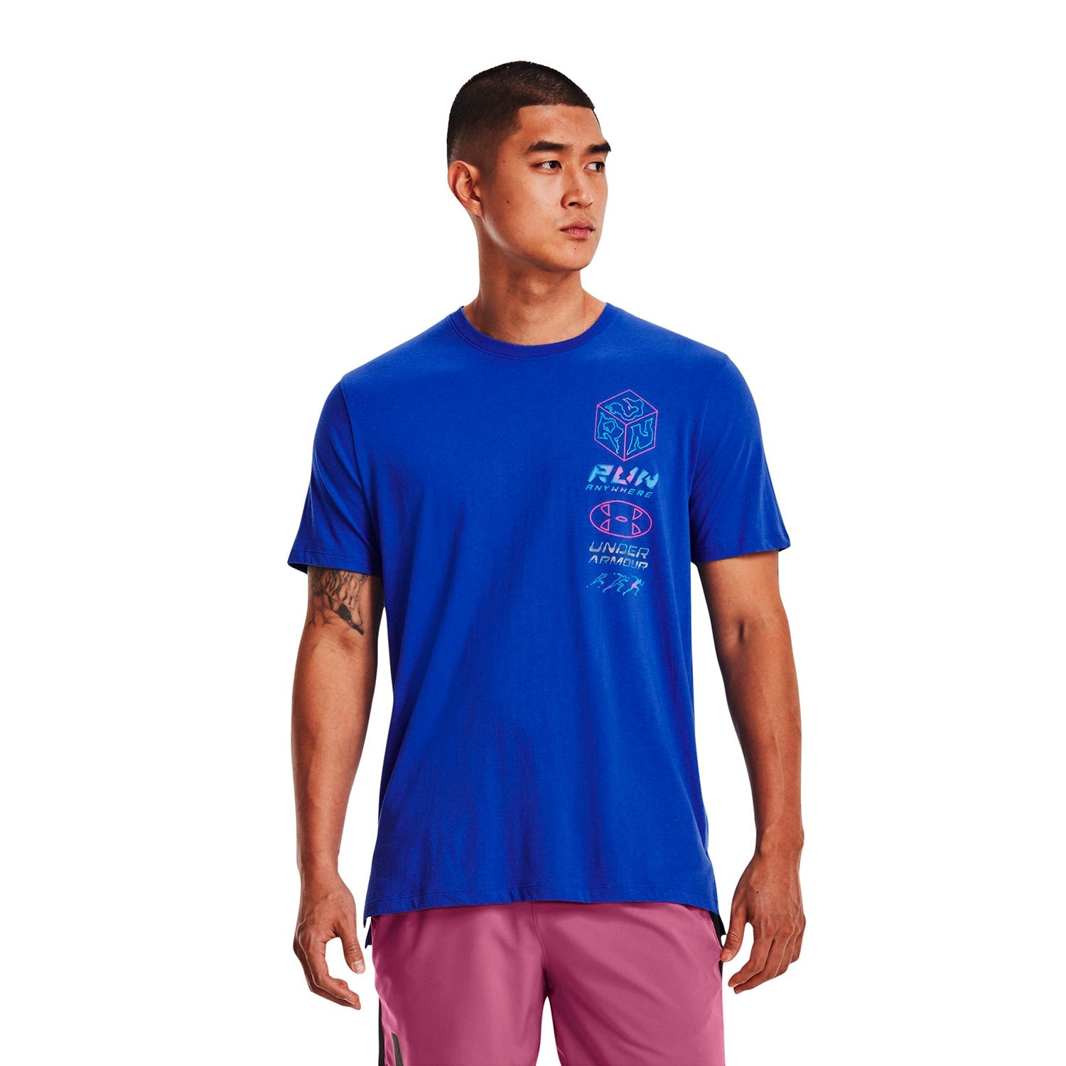 Polera UA Run Anywhere para hombre