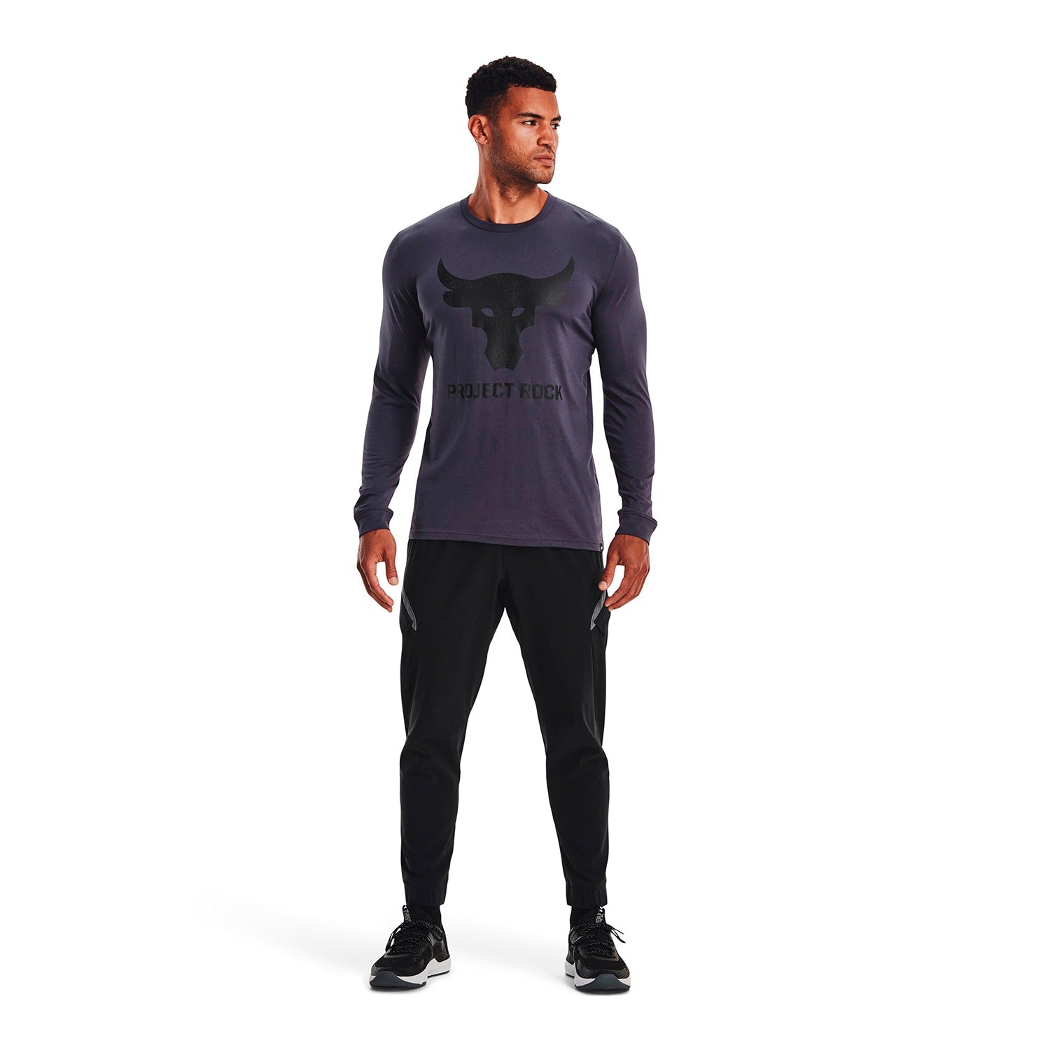 Polera manga larga Project Rock Brahma Bull para hombre