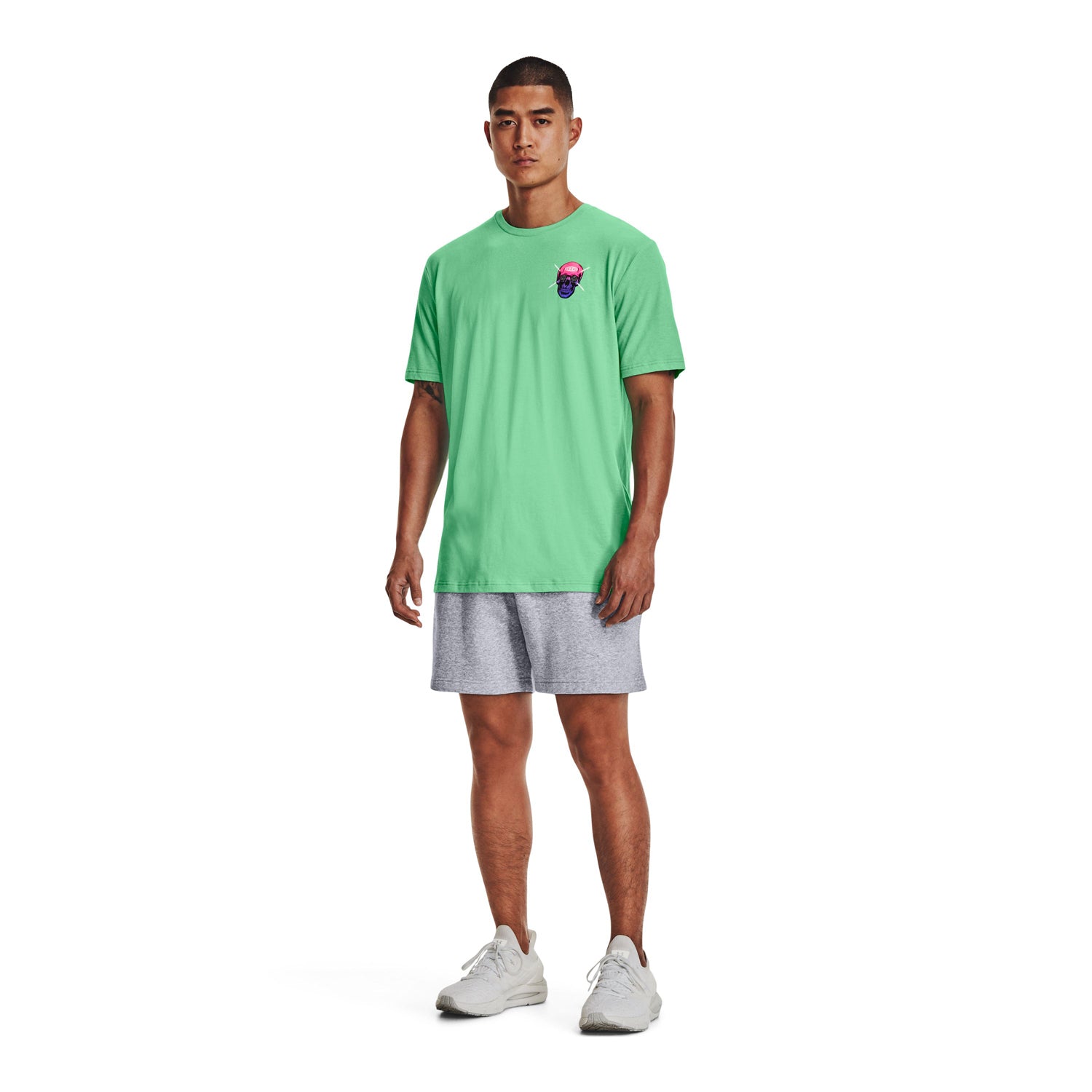 Polera UA Hypno Skull para hombre