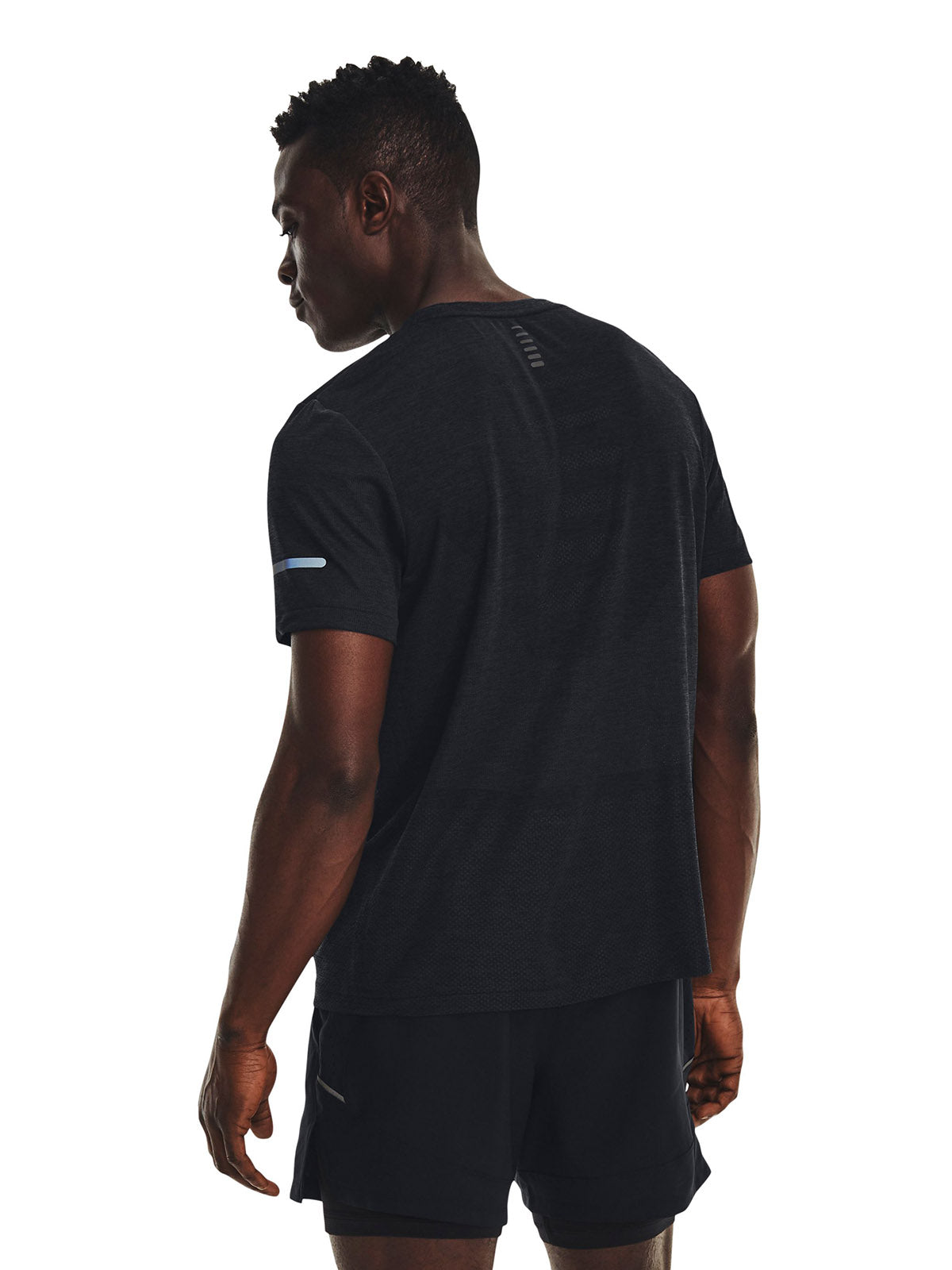 Polera manga corta UA Seamless Stride para hombre