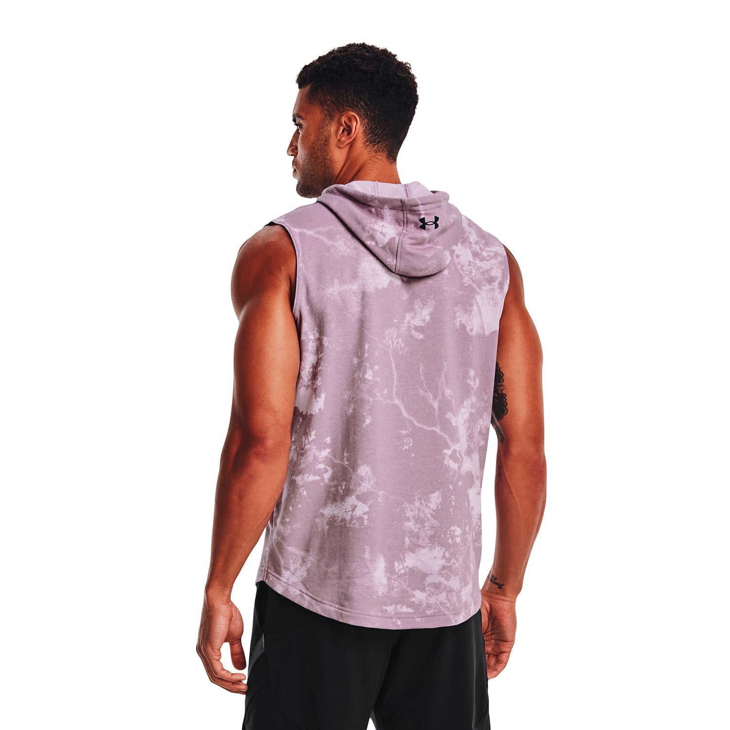 Poleron con gorro sin mangas Project Rock Terry para hombre