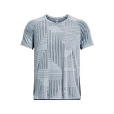 Polera manga corta UA Streaker Deco Diamond para hombre