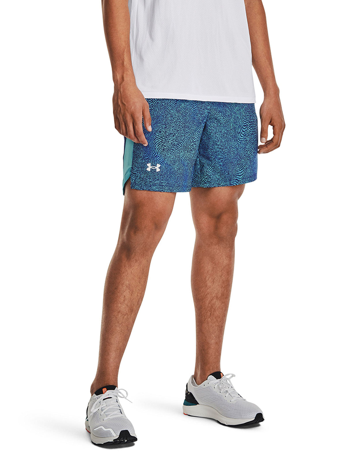 Shorts estampados  Launch 7'' para hombre Under Armour