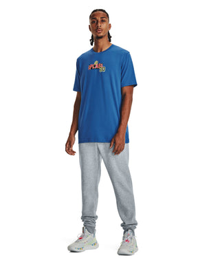 Polera manga corta de Basketball UA Curry Splash Party para Hombre