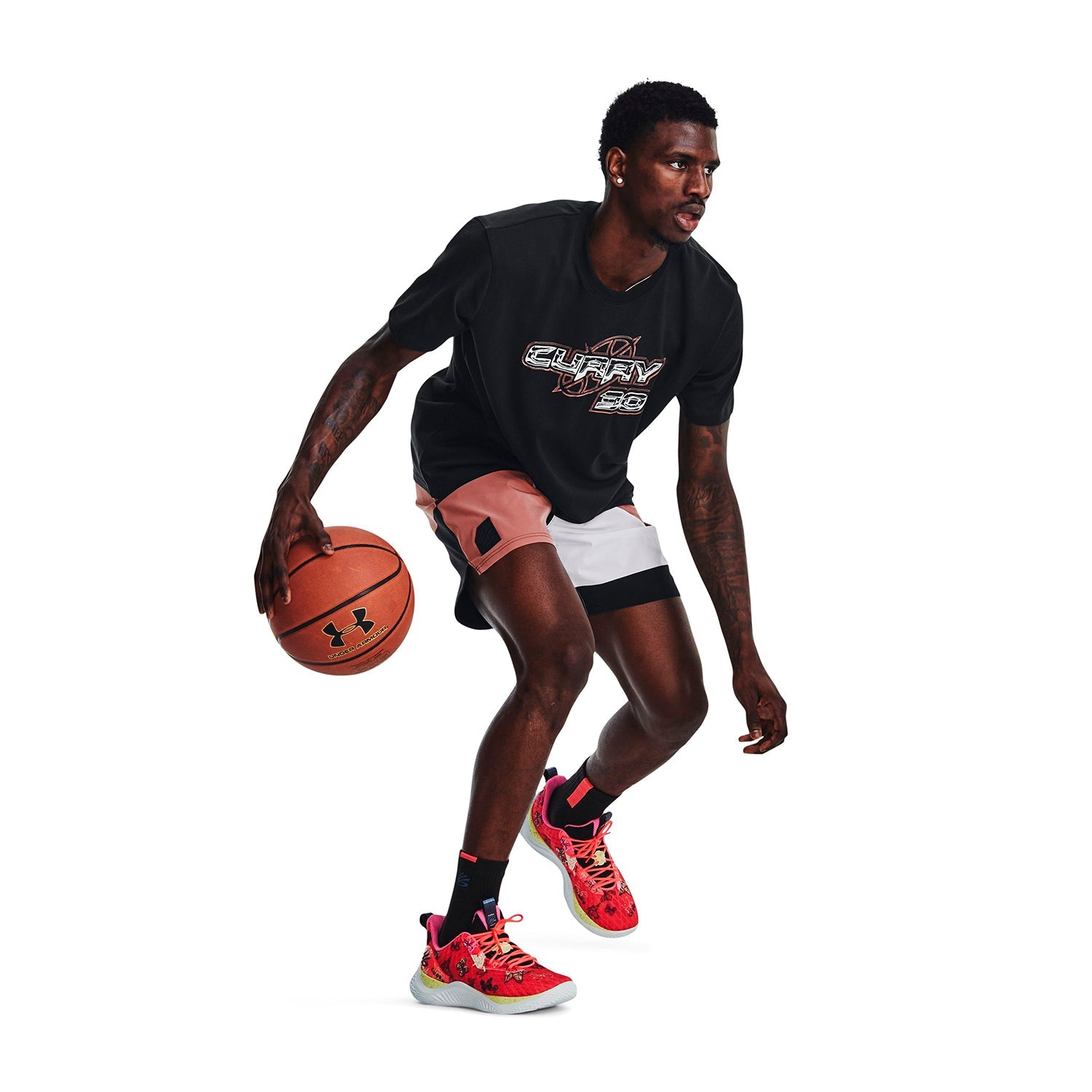 Polera manga corta Heavy Weight Curry 30 para hombre