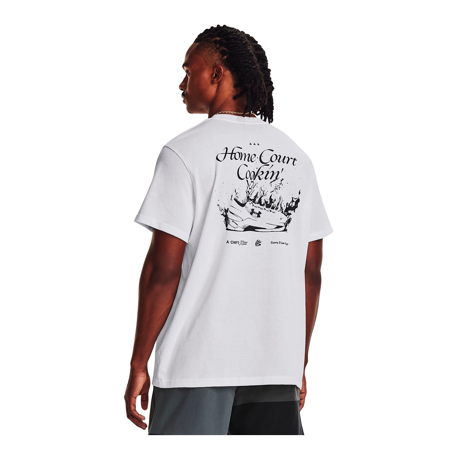 Polera manga corta Heavy Weight Curry Cook para hombre