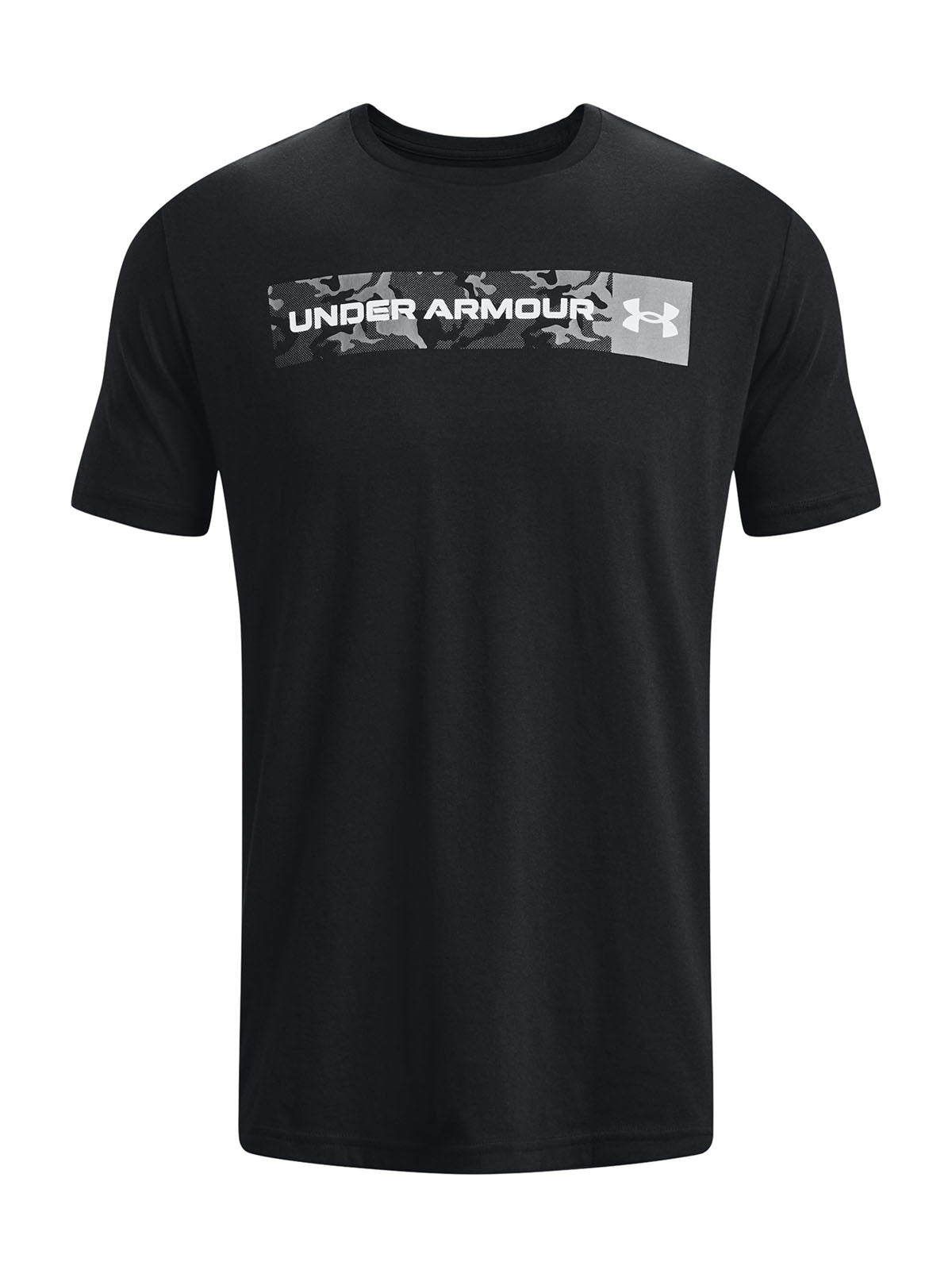 Polera manga corta Camo Chest Stripe para hombre Under Armour