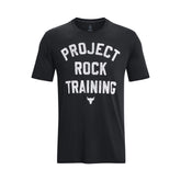 Polera manga corta UA Project Rock Training para hombre
