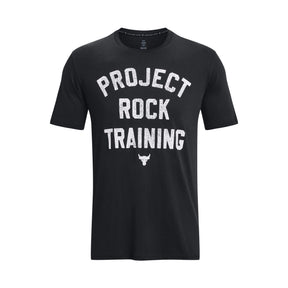Polera manga corta UA Project Rock Training para hombre