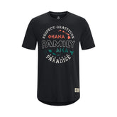 Polera manga corta UA Project Rock Family para hombre