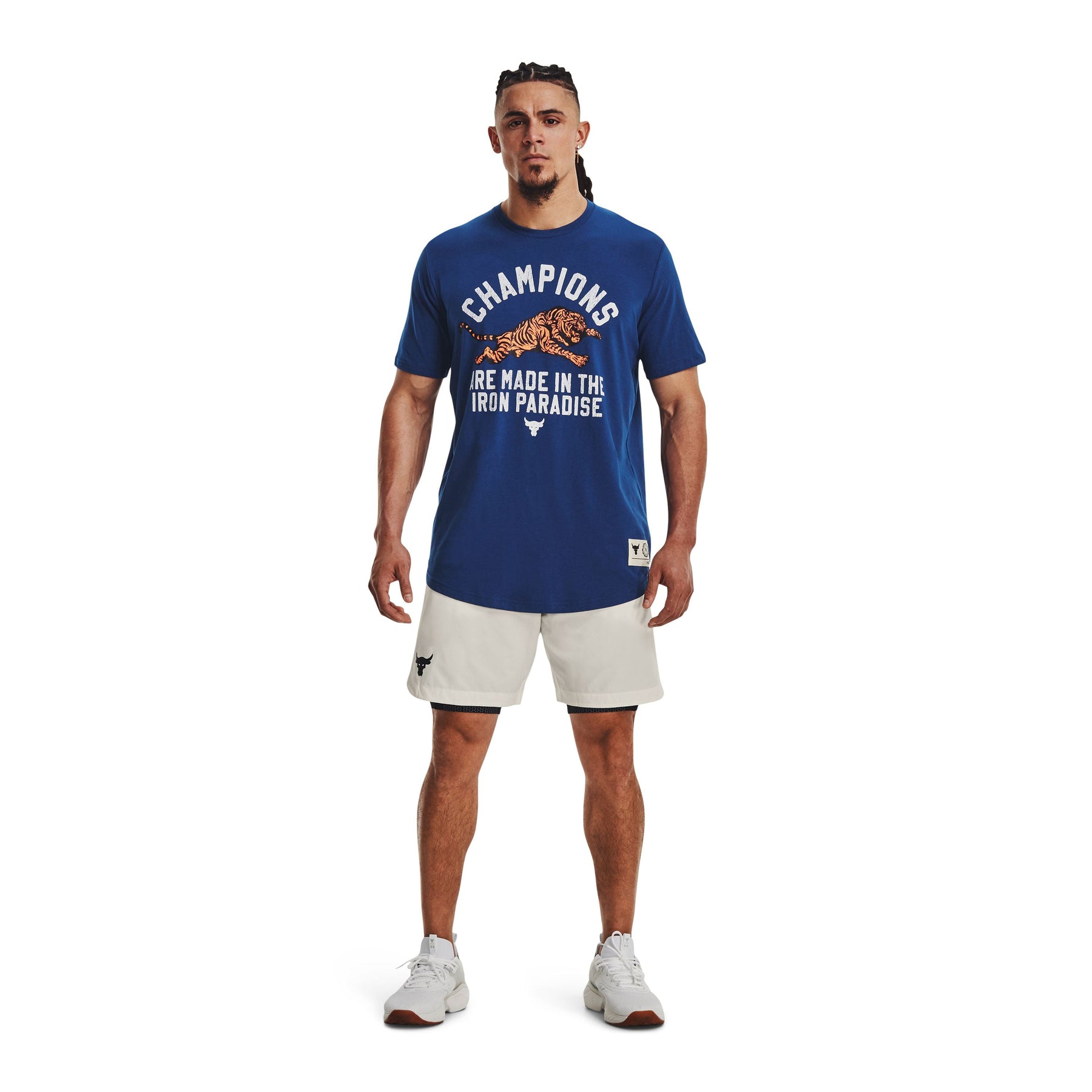 Polera manga corta Project Rock Champ para hombre