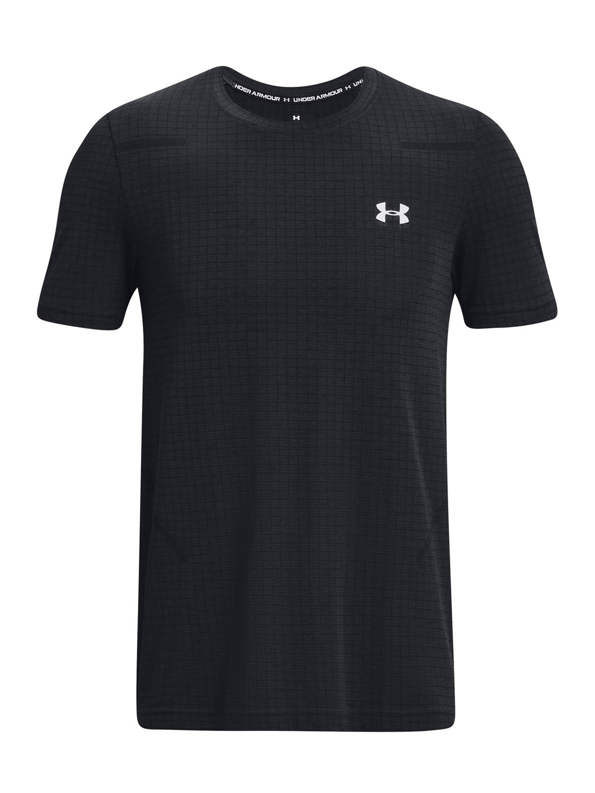 Polera manga corta Seamless Grid para hombre Under Armour