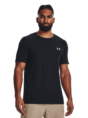 Polera manga corta Seamless Grid para hombre Under Armour