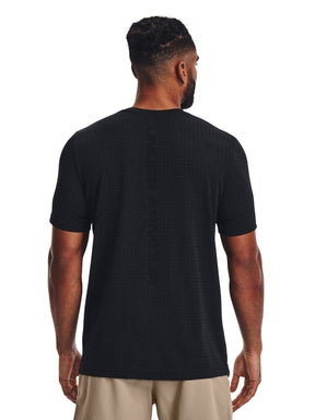 Polera manga corta Seamless Grid para hombre Under Armour