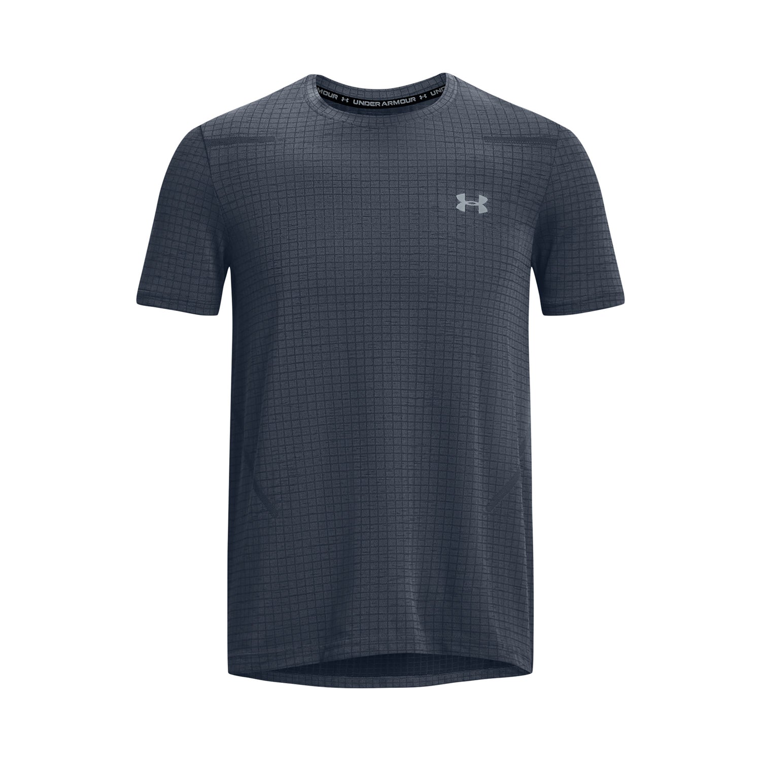 Polera manga corta Seamless Grid para hombre Under Armour
