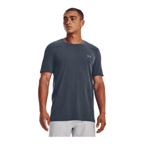 Polera manga corta Seamless Grid para hombre Under Armour